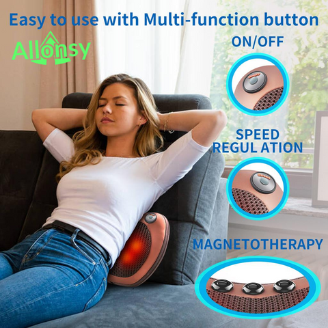 Electric Neck & Shoulder Massager with Heat Electric Neck & Shoulder Massager with Heat
