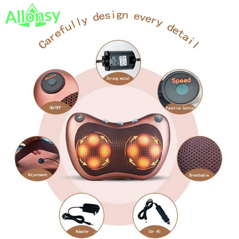 Electric Neck & Shoulder Massager with Heat Electric Neck & Shoulder Massager with Heat