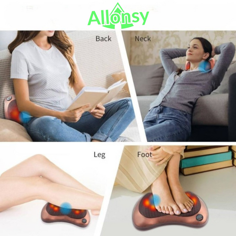 Electric Neck & Shoulder Massager with Heat Electric Neck & Shoulder Massager with Heat