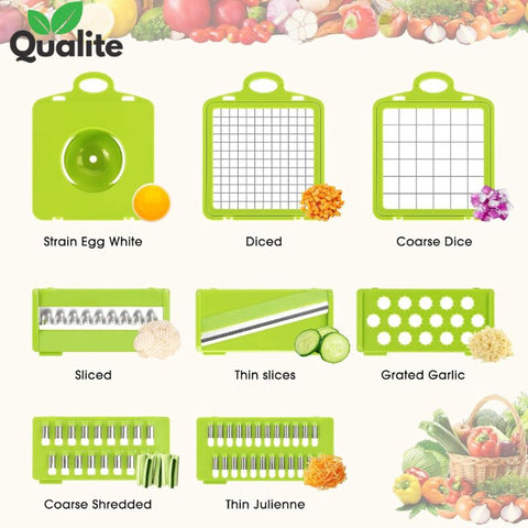 Nicer Dicer – Vegetable Chopper, Slicer, Grater & Egg Separator Nicer Dicer – Vegetable Chopper, Slicer, Grater & Egg Separator