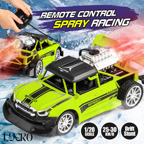 RC Stunt Racing Car 1:20 Scale with LED Lights & Smoke RC Stunt Racing Car 1:20 Scale with LED Lights & Smoke