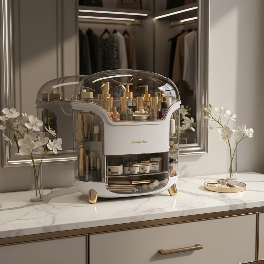 Acrylic Makeup Skincare Organizer