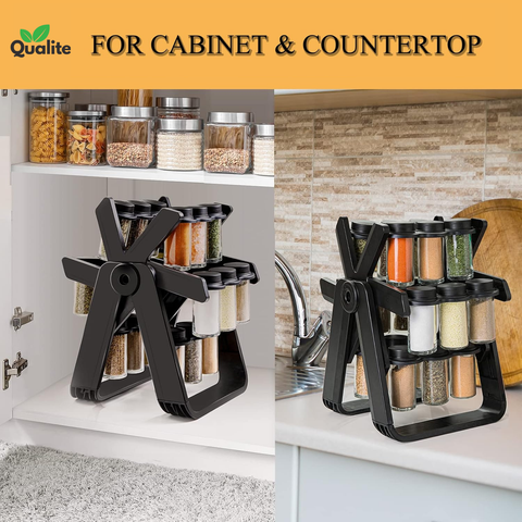 18 pcs 360° Rotating Spice Rack 18 pcs 360° Rotating Spice Rack