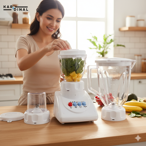 KARDINAL 3 in 1 Juicer Blender Grinder KARDINAL 3 in 1 Juicer Blender Grinder
