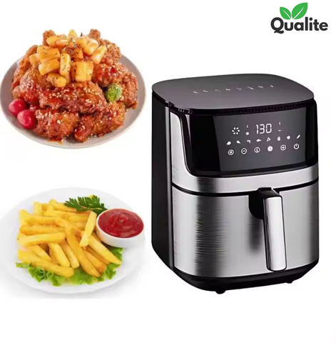 Digital Air Fryer 10L / 5.5L Large Capacity, Touch Display and Multi Use Stainless Steel Digital Air Fryer 10L / 5.5L Large Capacity, Touch Display and Multi Use Stainless Steel