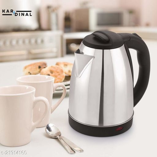 1.8L Stainless Steel Electric Kettle – Rapid Boil, Safe & Easy to Use