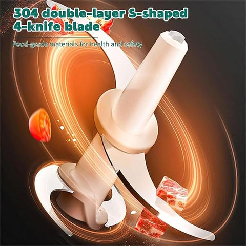 Electric Meat Grinder & Food Chopper – Stainless Steel Blades, 5L/3L/2L Electric Meat Grinder & Food Chopper – Stainless Steel Blades, 5L/3L/2L