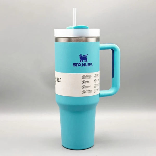 1.1 Liter STANLEY Tumbler – Stainless Steel Travel Mug with Straw