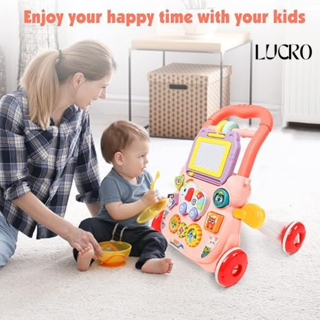 Elephant Baby Walker 2-in-1 β Musical & Learning Activity Toy Elephant Baby Walker 2-in-1 β Musical & Learning Activity Toy