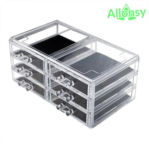 Acrylic Multi-Drawer Makeup & Jewelry Organizer Acrylic Multi-Drawer Makeup & Jewelry Organizer