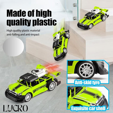 RC Stunt Racing Car 1:20 Scale with LED Lights & Smoke RC Stunt Racing Car 1:20 Scale with LED Lights & Smoke