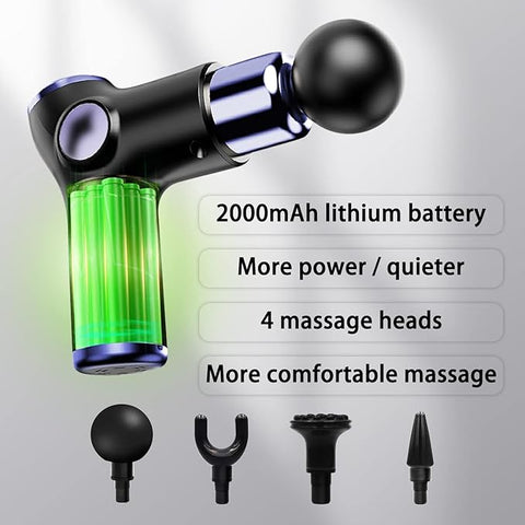 Gun Massager – Deep Tissue & Full Body Pain Relief