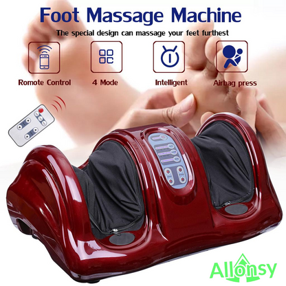 Electric Foot & Calf Massager – Deep Tissue Relief for Tired Muscles at Home