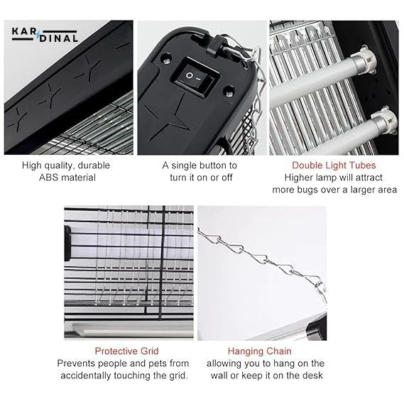 LED Mosquito Killer Lamp – Portable Electric Insect Zapper