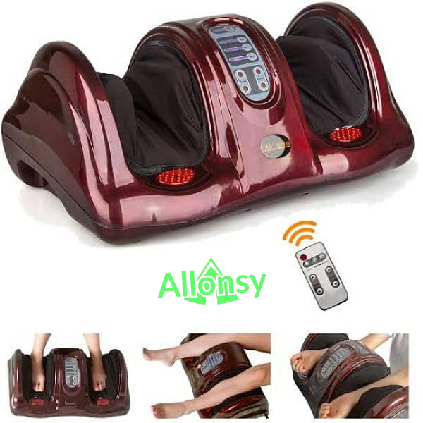 High Quality Electric Foot and Calf Massager Foot Pain Relief Machine Deep Tissue Massage Device Home Massage for Tired Muscles Best Foot and Leg Pain Relief Device.