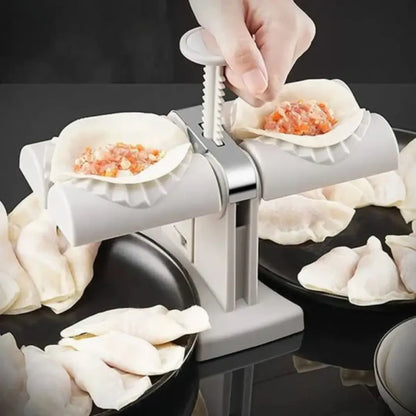 Dual Dumpling Maker - Easy, Safe, and Versatile Kitchen Tool
