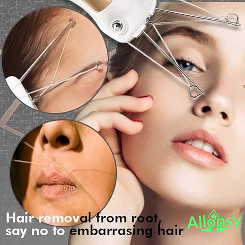 Rechargeable Eyebrow & Facial Hair Remover – Painless & Precise