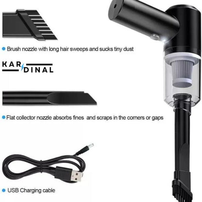 3-in-1 Portable Handheld Vacuum Cleaner