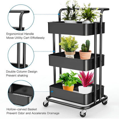 3-Tier Organizer Trolley