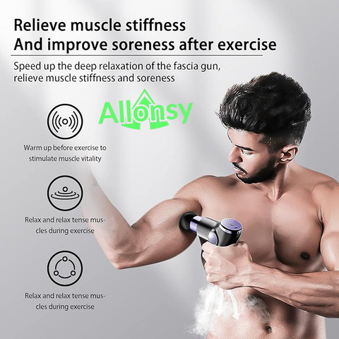 Gun Massager – Deep Tissue & Full Body Pain Relief