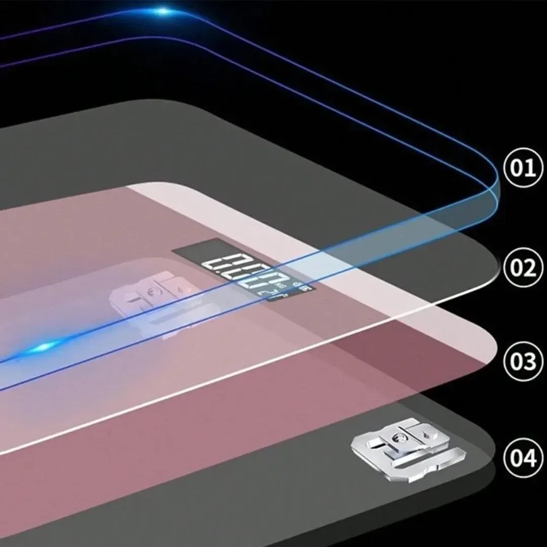 180kg Digital Body Weight Scale – Precision, Safety & Style for Your Home