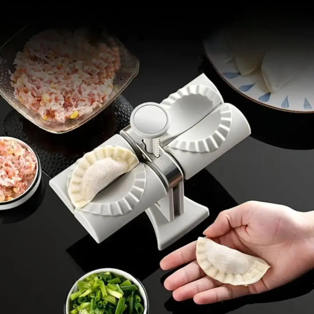 Dual Dumpling Maker - Easy, Safe, and Versatile Kitchen Tool