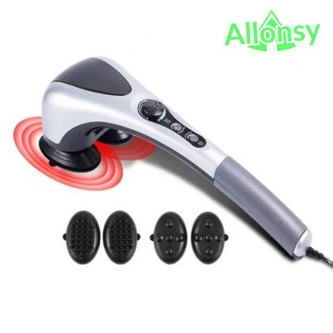 Blueidea Double Head Massager – Deep Tissue & Infrared Full-Body Relief