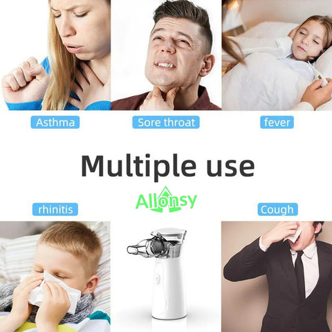 Portable Electric Nebulizer – Handheld Mesh Machine for Kids