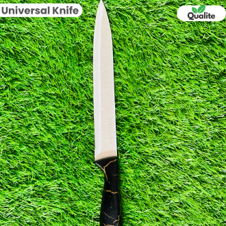 8 PCS Acrylic-Based Stainless Steel Kitchen Knife Set with 360° Rotating Stand