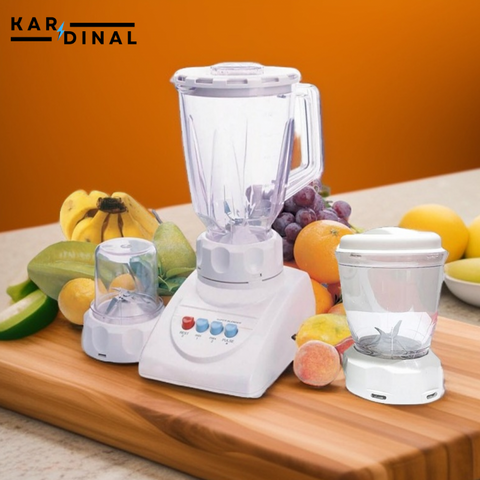 KARDINAL 3-in-1 Juicer Blender Grinder Mixer Machine