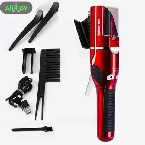 Rechargeable Cordless Hair Trimmer for Women – Split End Remover