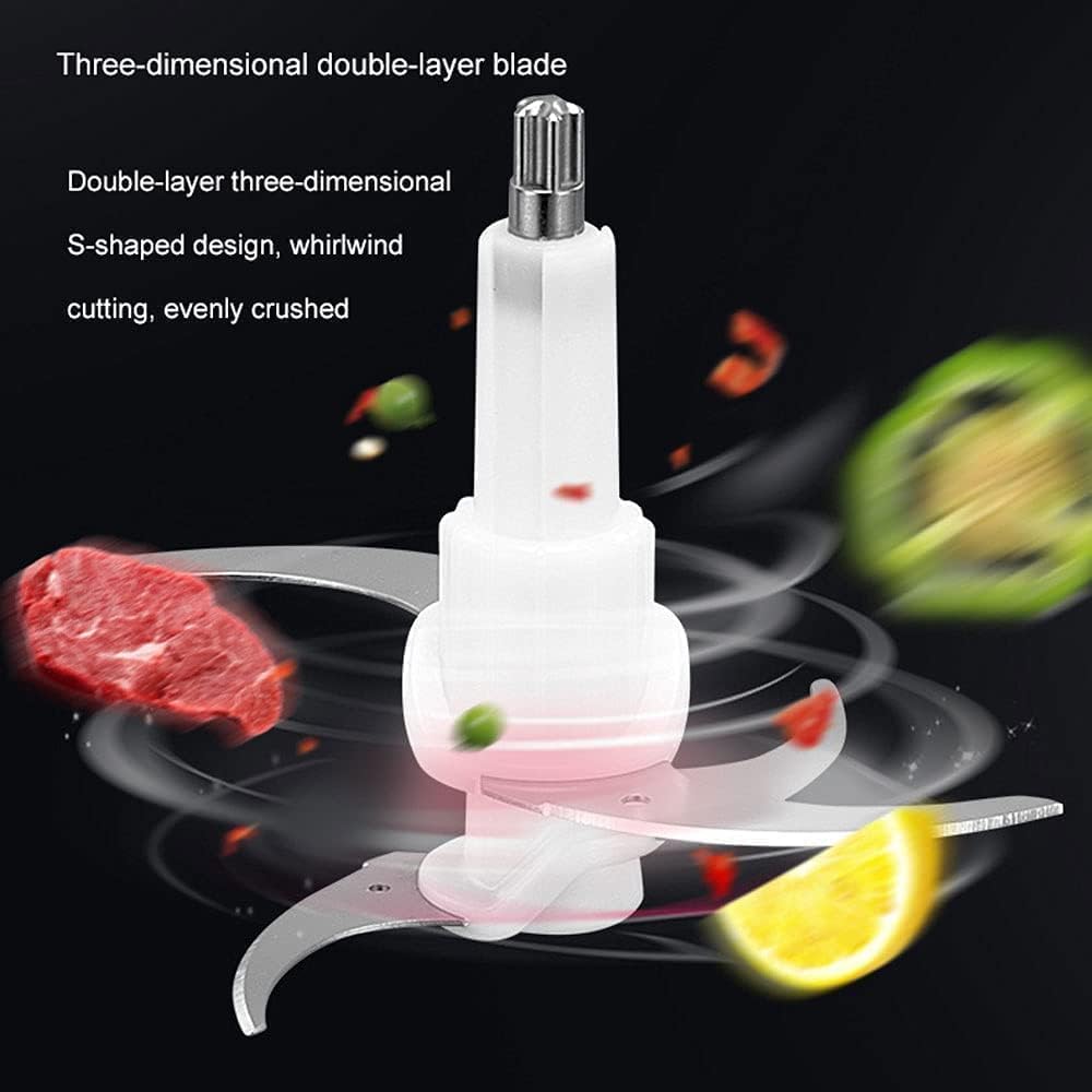 Electric Meat Grinder & Food Chopper – Stainless Steel Blades, 5L/3L