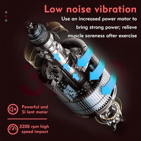 Gun Massager – Deep Tissue & Full Body Pain Relief