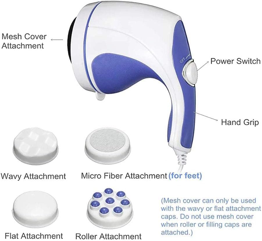 Handheld Electric Body Massager – Pain Relief & Muscle Relaxation