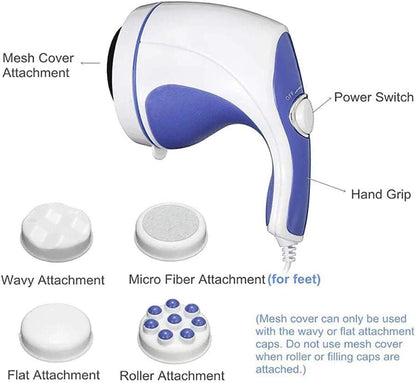 Handheld Electric Body Massager – Pain Relief & Muscle Relaxation