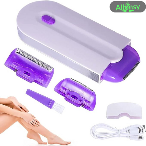 Laser Hair Removal Machine – Painless USB Rechargeable Hair Remover