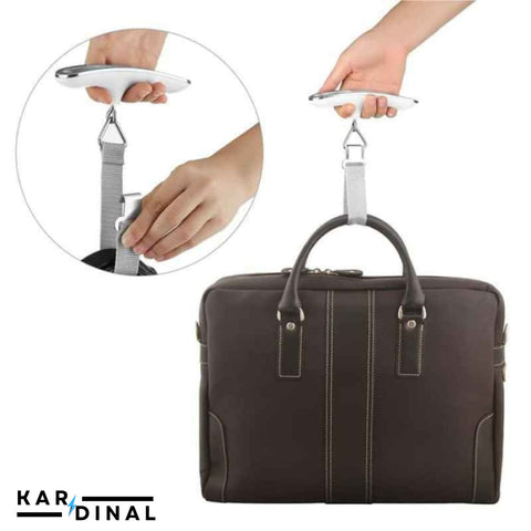 Digital Luggage Weight Scale with LCD Display & LED Light
