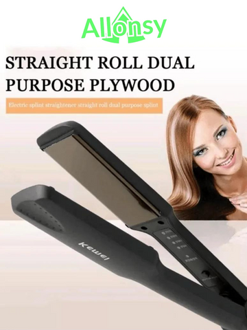 Hair Straightener – Ceramic Plates, Fast Heat-Up & Adjustable Temperature