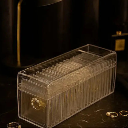 20-Grid Valuables Organizer with Detachable Pouches