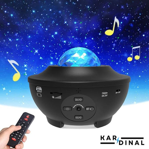 Rotating Moon Lamp Starry Sky Projector Night Light