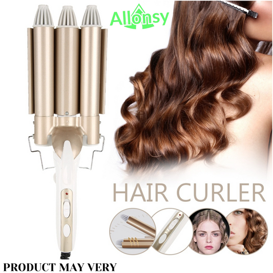 Professional Hair Curler & Curling Wand – Adjustable Temperature
