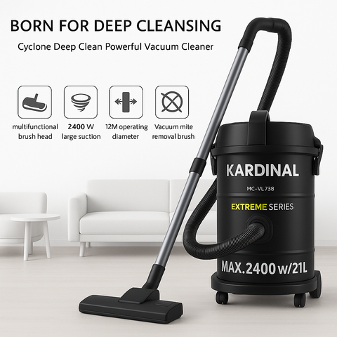 KARDINAL Commercial Vacuum Cleaner | 21-Litre