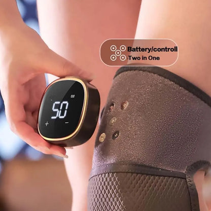 Smart Electric Knee Massager | Heating & Vibration Therapy for Arthritis, Joint Pain & Leg Relief