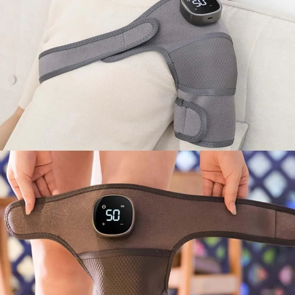 Smart Electric Knee Massager | Heating & Vibration Therapy for Arthritis, Joint Pain & Leg Relief