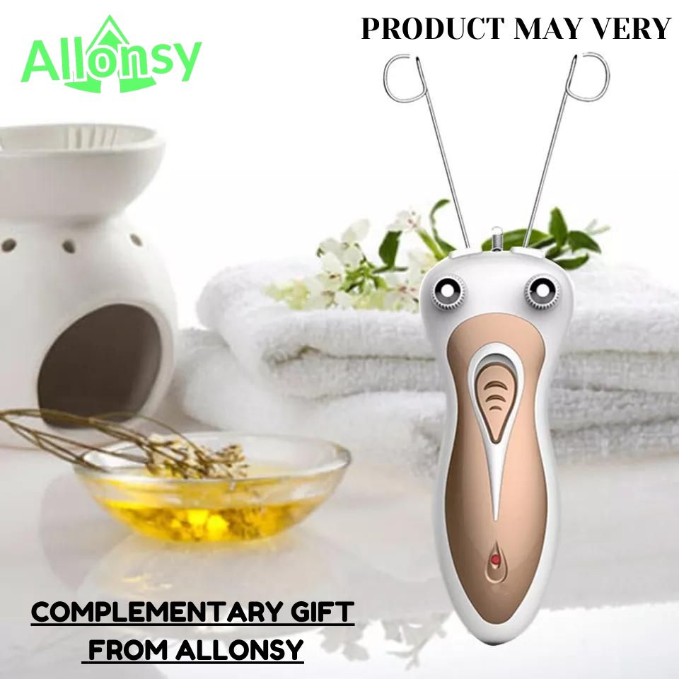 Rechargeable Eyebrow & Facial Hair Remover – Painless & Precise
