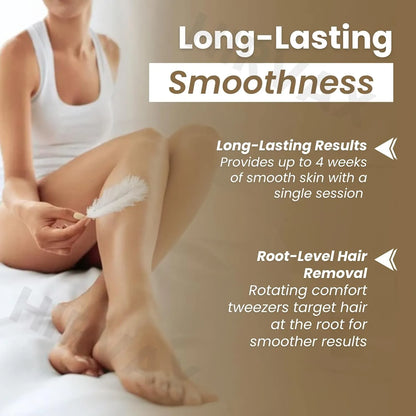 4-in-1 Cordless Epilator & Shaver – Rechargeable Hair Remover