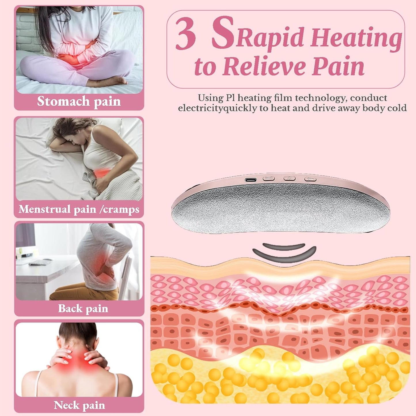 Menstrual Heating Pad – Period Pain Relief Device