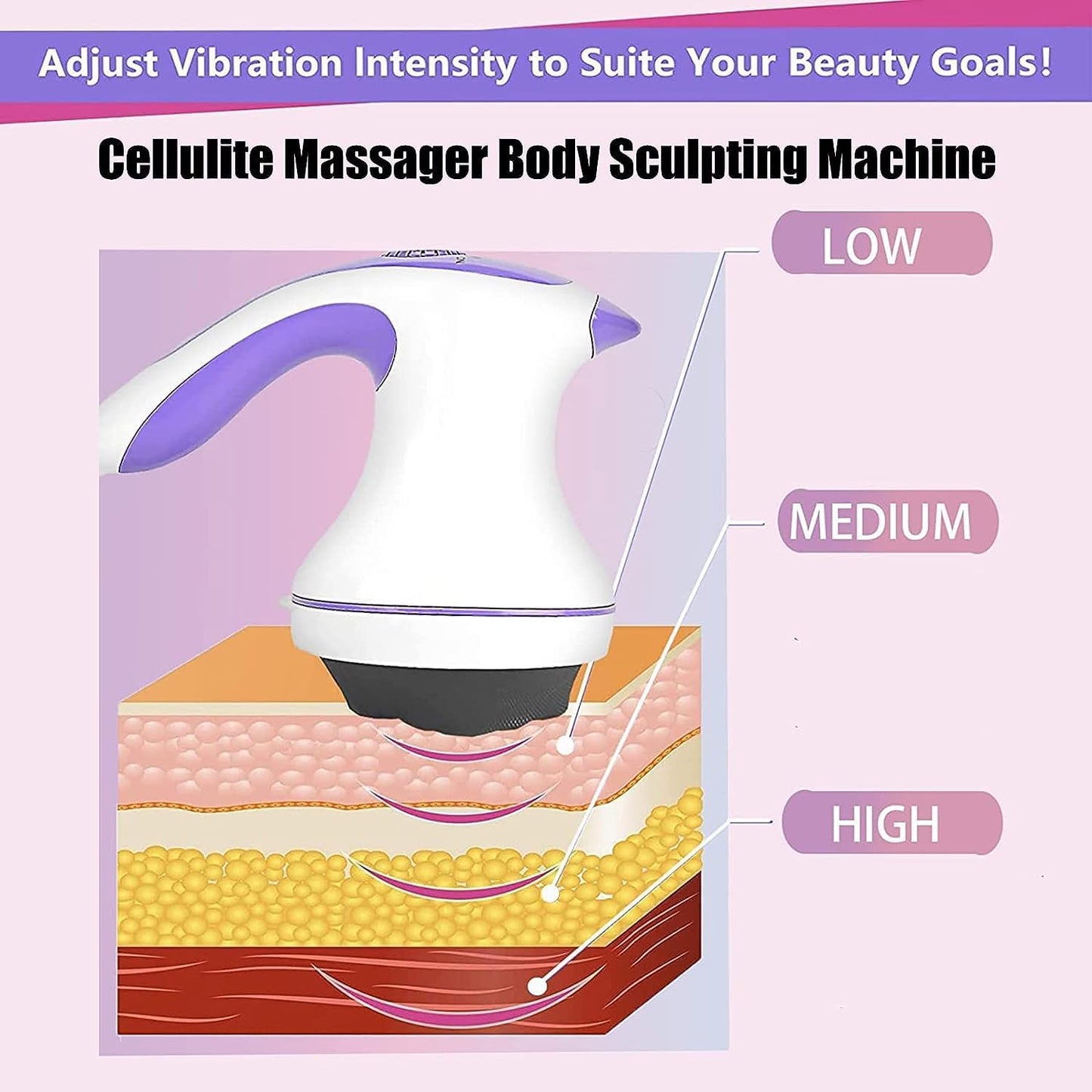 Handheld Electric Body Massager – Pain Relief & Muscle Relaxation