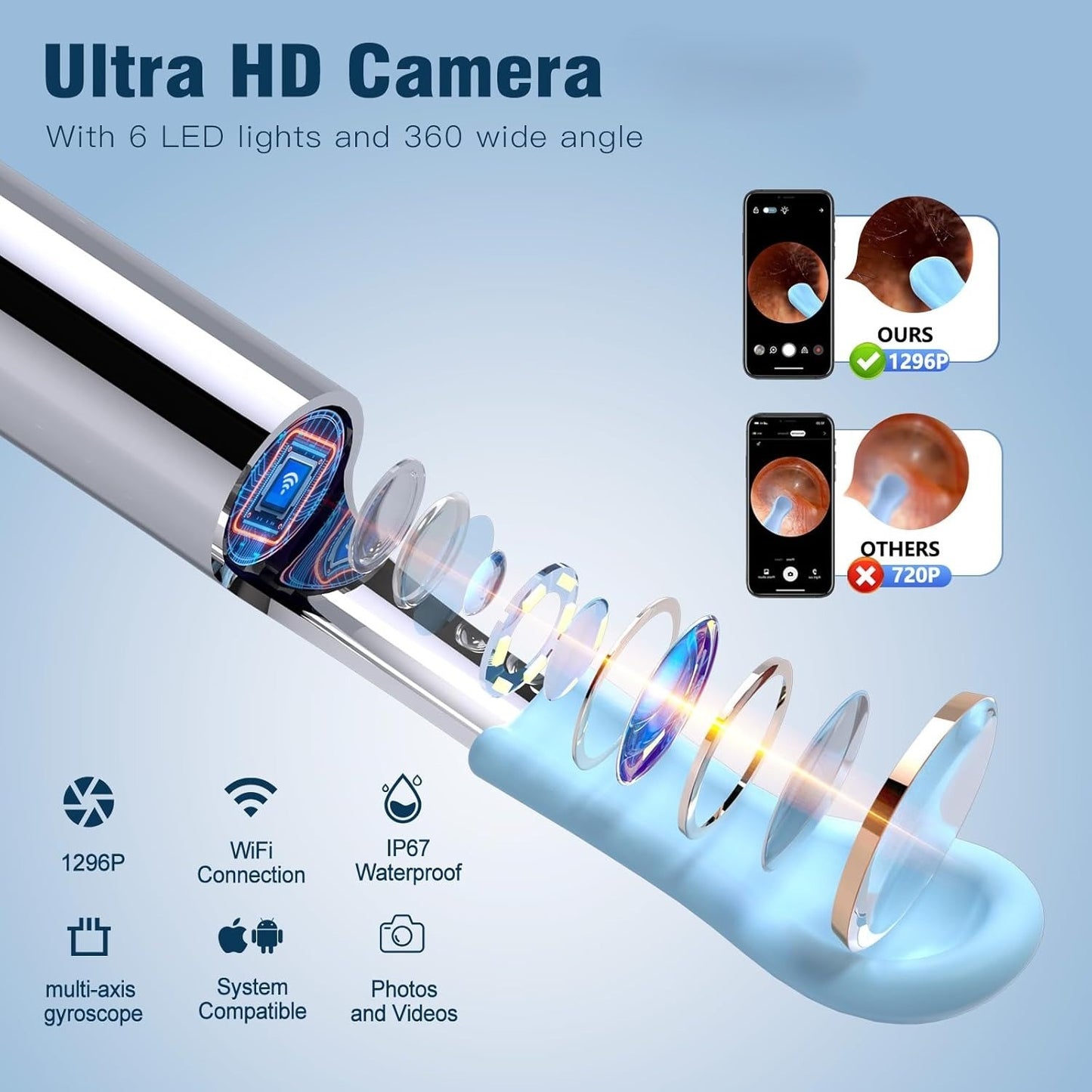 Smart Wireless Ear Cleaner Tool