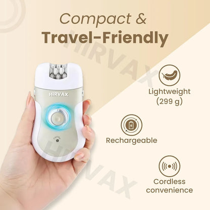 4-in-1 Cordless Epilator & Shaver – Rechargeable Hair Remover